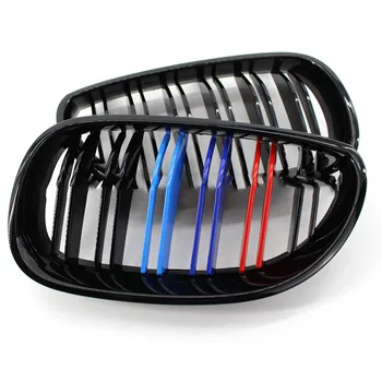 

Car Front Hood Kidney Grille Grill for BMW E60 E61 520d 520i 523li 525li 530li 2004 2005 2006 2007 2008 2009 Auto Bonnet Grill