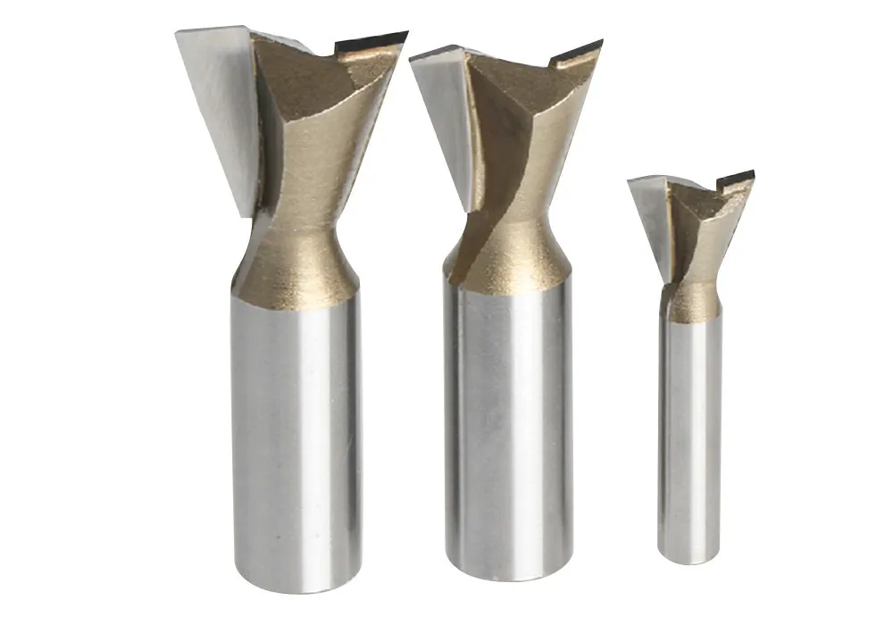 1Pc 360 deg Proffesional Grade Dovetail Router Bit Mill Cutter Super