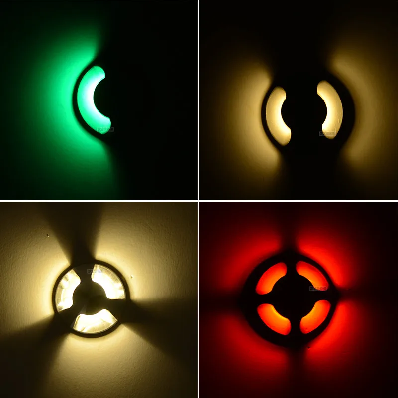 Conduziu a Lâmpada Conduziu a Etapa Lâmpada de Assoalho à Prova Luz de Parede Subterrâneo w Escadas Recessed 220 Passo Dwaterproof Água Led Footlight 12 v Rgb 9 12 Cheap Lâmpadas subterrâneas
