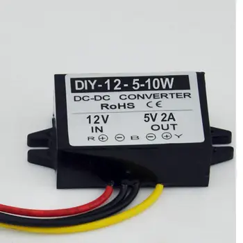 

Converter DC 12V 6.5V-22V Step Down to 5V 2A 10W DC Power Buck Module Regulator