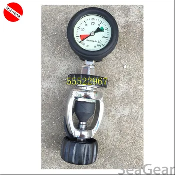 

Scuba Deluxe oxygen Tank Pressure Checker 40MPA light in dark