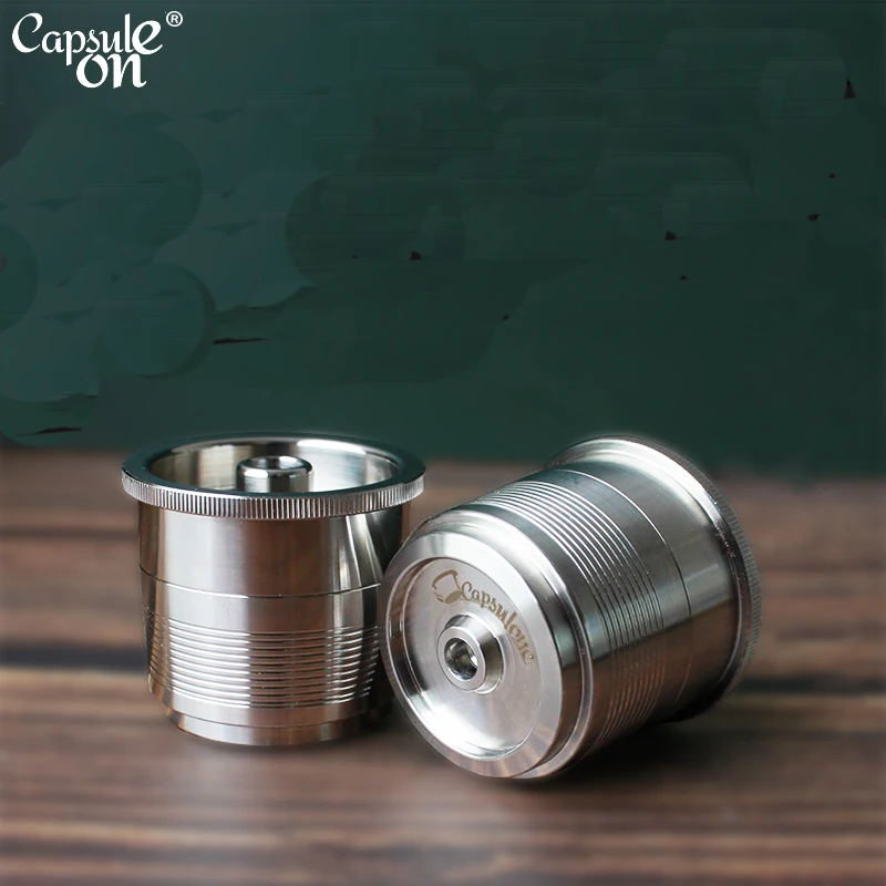 Capsulone/совместима с illy Кофеварка/нержавеющая сталь металлическая пополняемая