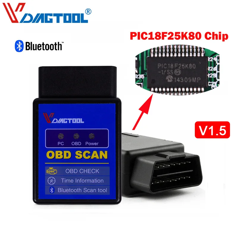 Prix pour Meilleure Qualité Super Mini ELM327 V1.5 Bluetooth OBD2 Auto Voiture Code Scanner Vdiagtool Elm327 Avec Le Meilleur Puce Pour Android Couple/PC Prix pour Meilleure Qualité Super Mini ELM327 V1.5 Bluetooth OBD2 Auto Voiture Code Scanner Vdiagtool Elm327 Avec Le Meilleur Puce Pour Android Couple/PC