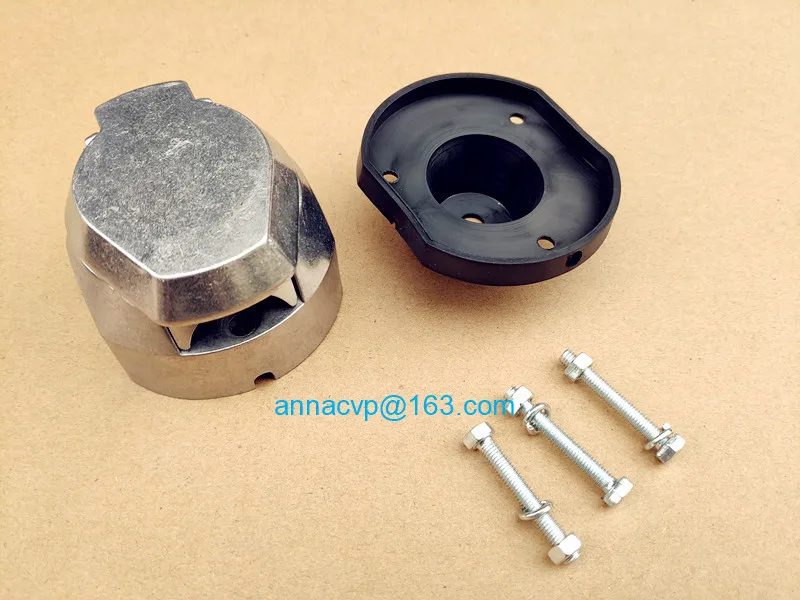 7 PIN trailer plug socket trailer connector trailer parts trailer adaptor (15)