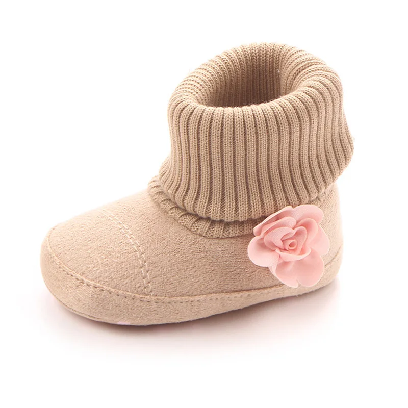 JOYHOPY/весенне-Осенняя детская обувь; нескользящая обувь с цветочным узором для новорожденных мальчиков и девочек; обувь для первых шагов; детские мокасины
