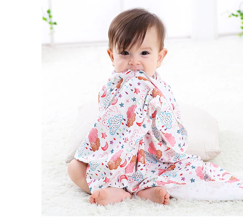100*110 см бамбуковое волокно хлопок детское одеяло s Новорожденный ребенок пеленание ребенка муслин одеяло детское мульти-использование