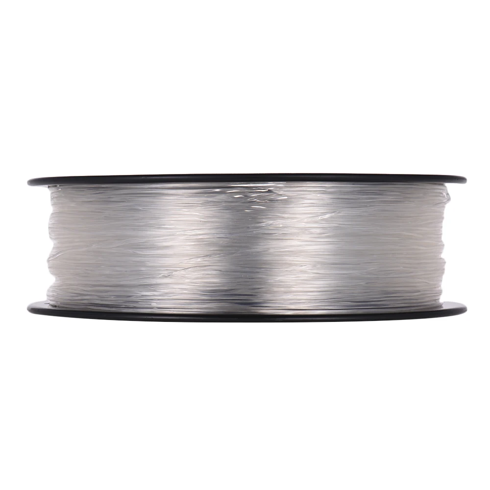 1KG/ Spool 1.75mm Flexible TPU Filament Printing Material Supplies for 3D Printer Drawing Pens - Цвет: Transparent