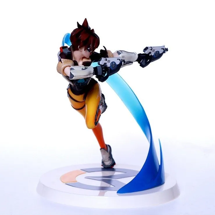 Новинка, игровая фигурка Tracer Widowmaker D. va Mei Genji Hanzo Pharah Symmetra mcchini Winston Soldier 76, часы