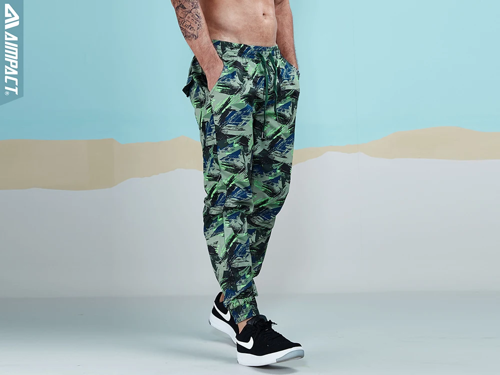 Aimpact 2018 Spring Men Casual Fashion Camo Jogger Pant Man Cotton Fitted Trace Twill Pant Male Straight Tapered Trousers AM5011 (11)