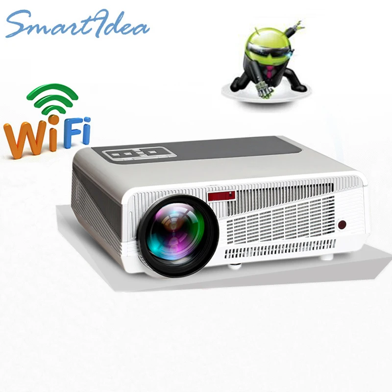 Prix pour SmartIdea 5500 lumen Android4.4 HD LED Wifi Intelligent Projecteur 230 W 3D home cinéma LCD Vidéo Proyector TV Beamer avec Bluetooth 4.0 Prix pour SmartIdea 5500 lumen Android4.4 HD LED Wifi Intelligent Projecteur 230 W 3D home cinéma LCD Vidéo Proyector TV Beamer avec Bluetooth 4.0