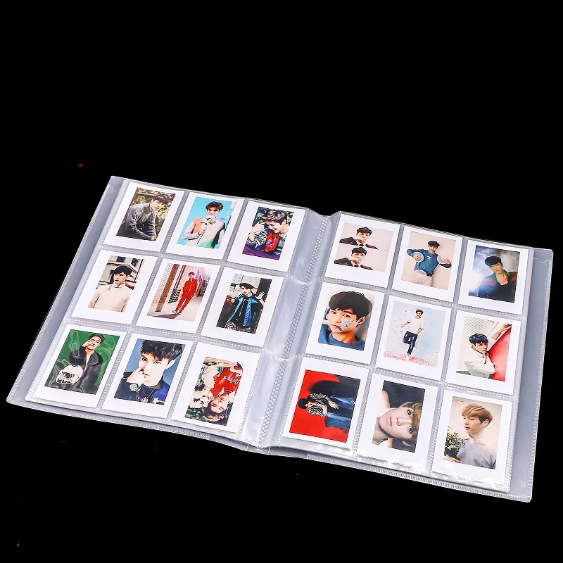 보드 게임 카드 앨범 컬렉션 투명 DIY 카드 pageS 포커 게임 카드 홀더 마법의 스타 카드