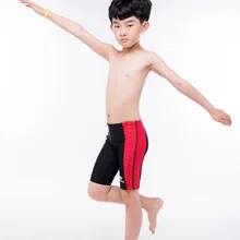 Профессиональные детские купальные шорты размера плюс, пляжные купальные костюмы для серфинга, спортивные тренировочные купальные костюмы для гонок, Летние плавки для мальчиков