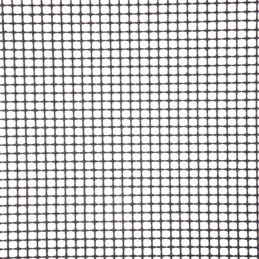 Non-stick Barbecue Grilling Mats High Security Grid Shape BBQ Mat with Heat Resistance 30x40x0.2cm For Outdoor Activities