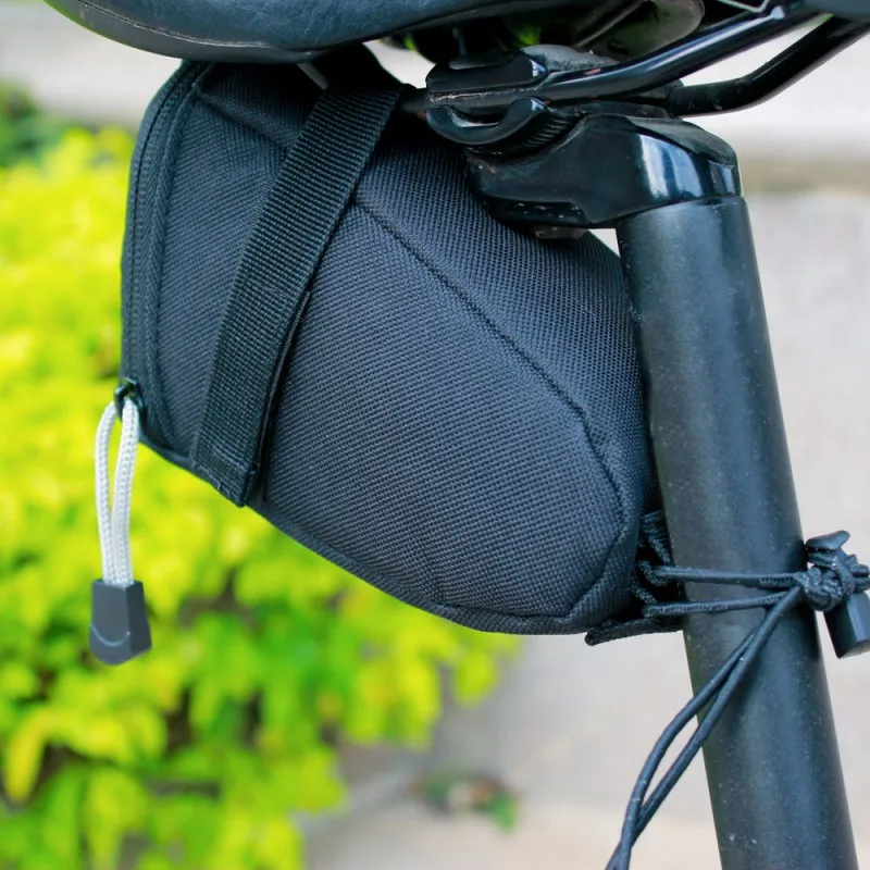 Excellent Bicycle tail Bag  Quick-release Seat  Bike Package Cycling Mountain Bike Saddle Bag Seat Cushion Package Tube Large Capacity Bag 5