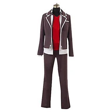 High School DXD Issei Hyodo Cosplay Costume full set Coat+Shirt+Vest+Pants | Тематическая одежда и униформа