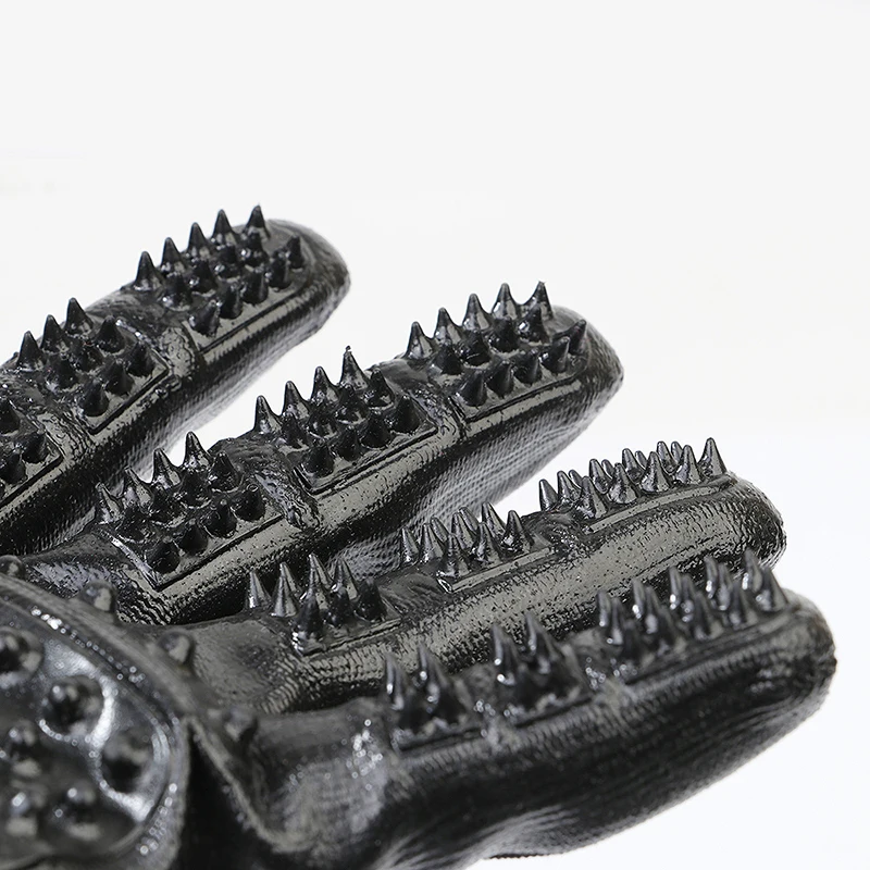 1 Pair Silicone Pet Grooming Glove Dog Cat Hair Cleaning Brush Shower Comb Dog Bath Deshedding Pet Massage Glove Dog Accessories13