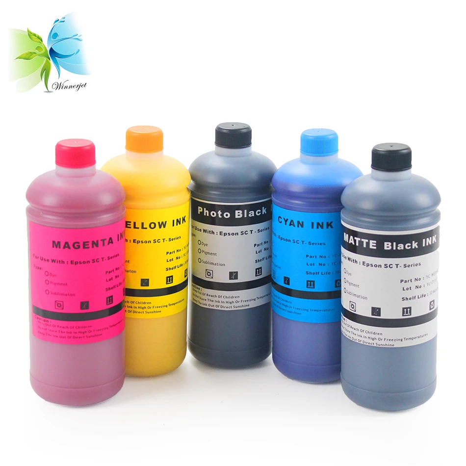 

WINNERJET Pigment Ink for Epson Surecolor SC T3270 T5270 T7270 Printer Ink Refills Kits