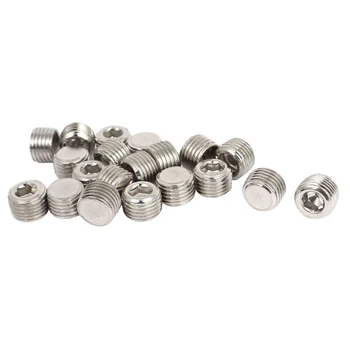 

20pcs Hex Head Pipe Plug Connector Coupling Adapter 1/4 NPT Male Thread
