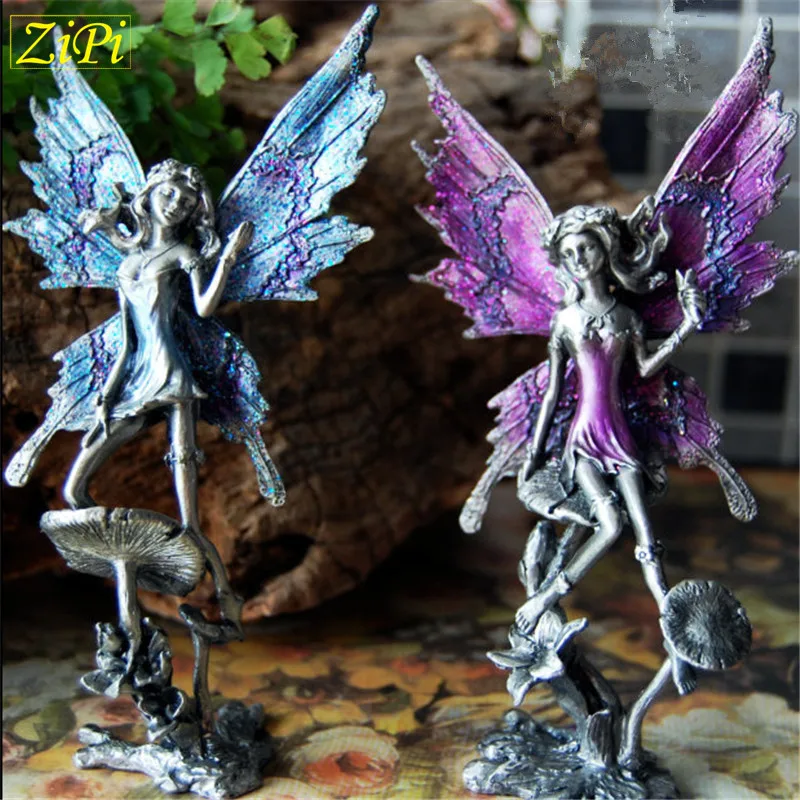 

Zipi Mysterious Flower Elf Retro Metal Craft Flower Fairy Decoration Decoration Send Girl Creative Novelty Birthday Gift
