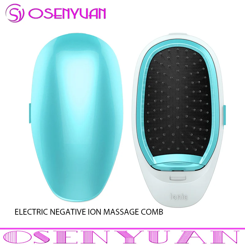 

2019 hot Portable Electric Ionic Hairbrush Negative Ions Hair Comb Brush Hair Modeling Styling Hairbrush