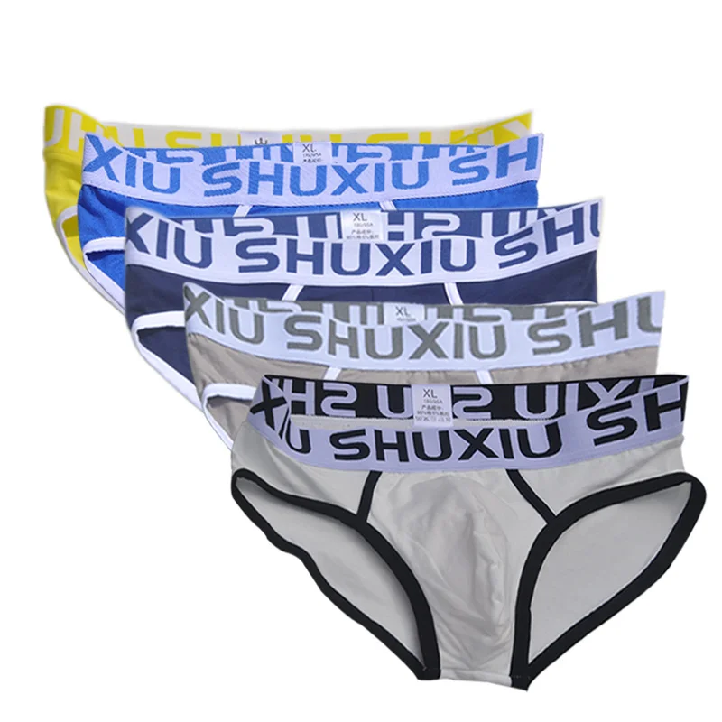 

DEWVKV 2019 New Arrival Sexy Underwear Men's Super Charming Briefs Shorts Bulge Pouch Underpants High Quality Men's Sleepwears
