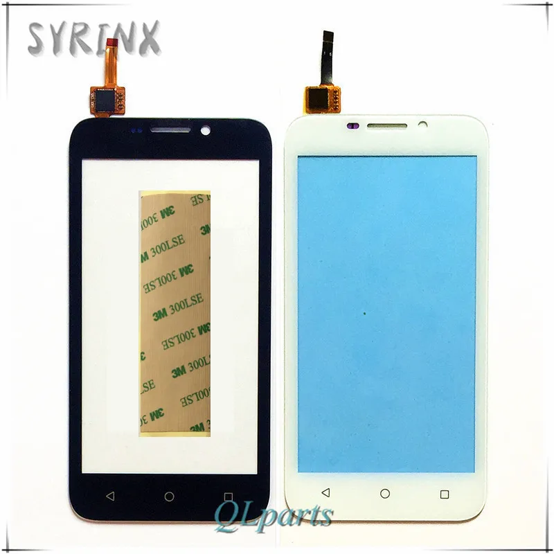Syrinx + лента 3M аксессуары и запчасти сенсорный экран дигитайзер панель для Micromax Bolt