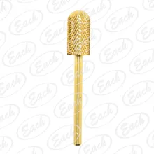 1 шт. большой ствола гладкая Топ бит серебро или золото дизайн ногтей Salon электрический ногтей карбид-арта