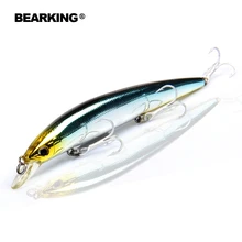 Retail Bearking professional fishing tackle ,Only for promotion  fishing lures,Bear king 128mm 14.8g,Minnow bait. hot model,