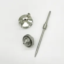 Weta HVLP распылитель краски пистолет аксессуары крышка потока+ пистолет рот+ игла 3 шт./лот Аэрограф безвоздушный Ремонт компонентов для st4000 пистолет