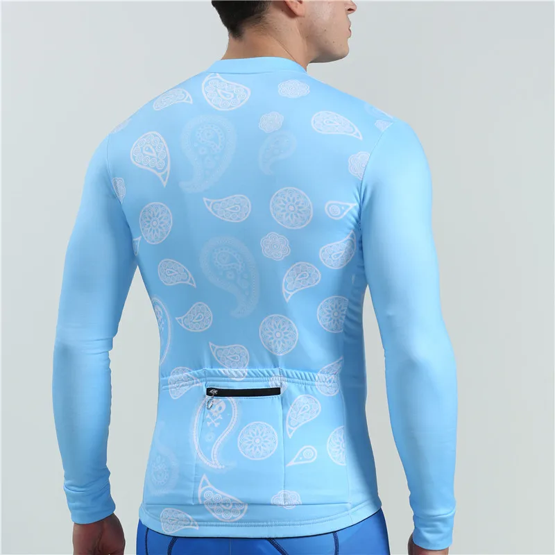 2019 new men winter fleece long sleeve cycling jersey high quality comfortable bike clothing Triathlon maillot ciclismo hombre