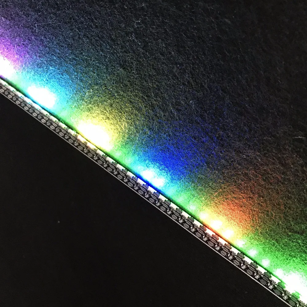 

50cm long/60LEDs/ side-emitting addressable/120LEDs/m DC5V SK6812-SIDE-4020 led pixel strip,NON-waterproof;BLACK PCB/10mm wide