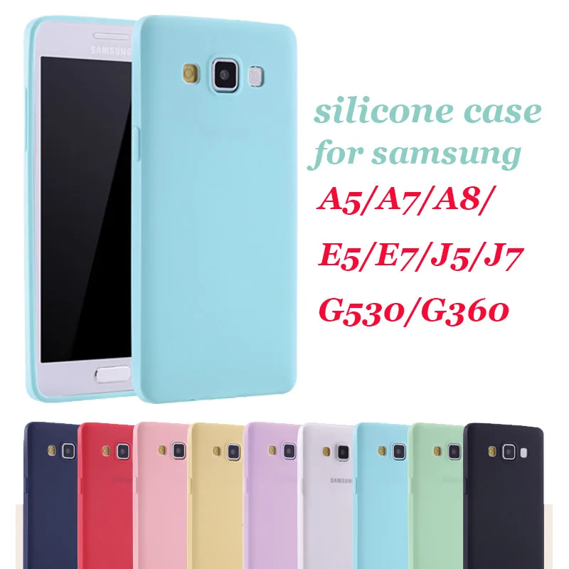 Cute girl Soft tpu Silicone Case for Samsung Galaxy J5 J7 A5 A7 A8 2015 grand prime g530 core prime g360 E5 E7 Back Cover Coque