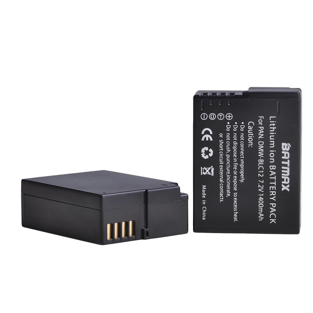 Billige 4X DMW BLC12 BLC12 DMW BLC12E DMW BLC12PP Batterie + LCD Dual Ladegerät für Panasonic Lumix DMC G85, FZ200, FZ1000, g5, G6, G7, GH2, GX8