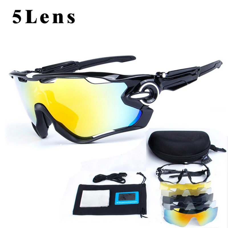 OBAOLAY Ciclismo gafas polarizadas MTB bicicleta gafas Ciclismo gafas Mans Mountain Bike Sport 5 Len gafas de sol OBAOLAY Ciclismo gafas polarizadas MTB bicicleta gafas Ciclismo gafas Mans Mountain Bike Sport 5 Len gafas de sol