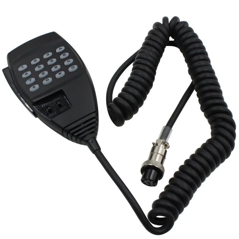 

EMS-57 8pin DTMF Keypad Handheld Speaker Hand Mic Microphone for DX-SR8T DX-SR8E DX-70T DX-77T DR-03 HF/Mobile Radio