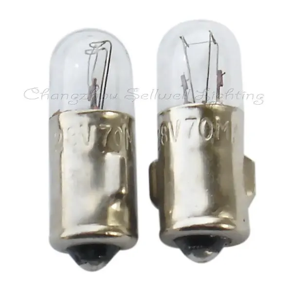 P13.5sx28 6v 1w миниатюрный светильник A107|6v 1w|miniature lamp bulbsminiature |