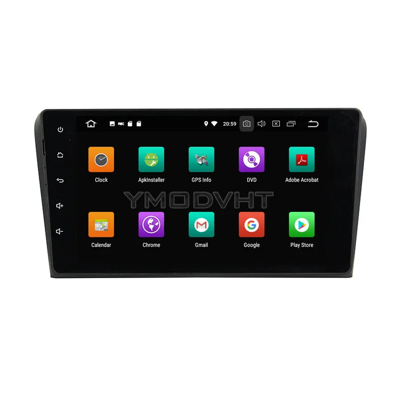 Sale YMODVHT 9inch Android 8.0 Octa Core PX5 4GB RAM 32GB ROM Car DVD Player Radio Stereo GPS for Mazda 3 2010 2011 2012 2