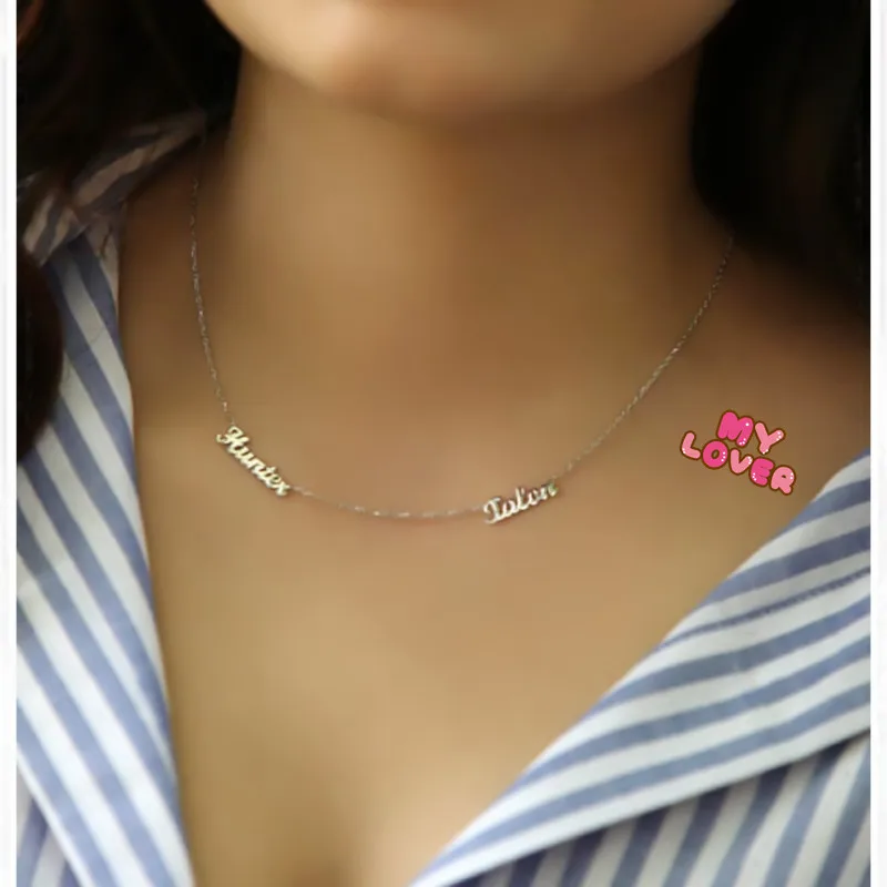 necklace for mom with kids names