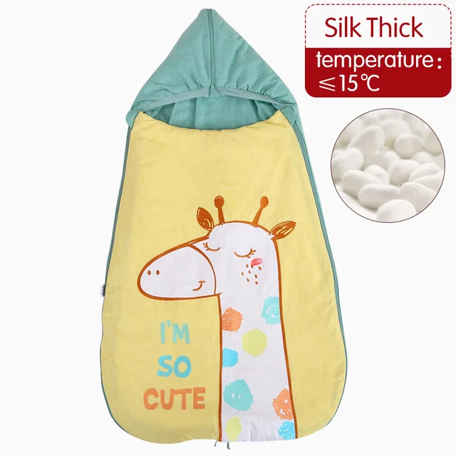 100 Cotton Envelope For Newborns Winter Baby Sleeping Bags Sleepsacks