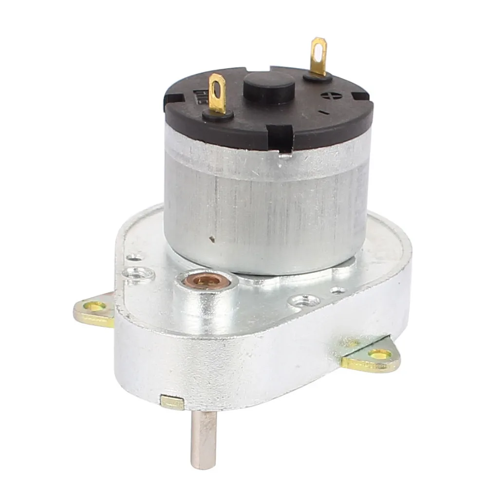 

Uxcell Newest 1 Pcs High Torque 4mm Shaft Diameter Power DC 24V 30RPM Gear Box Motor