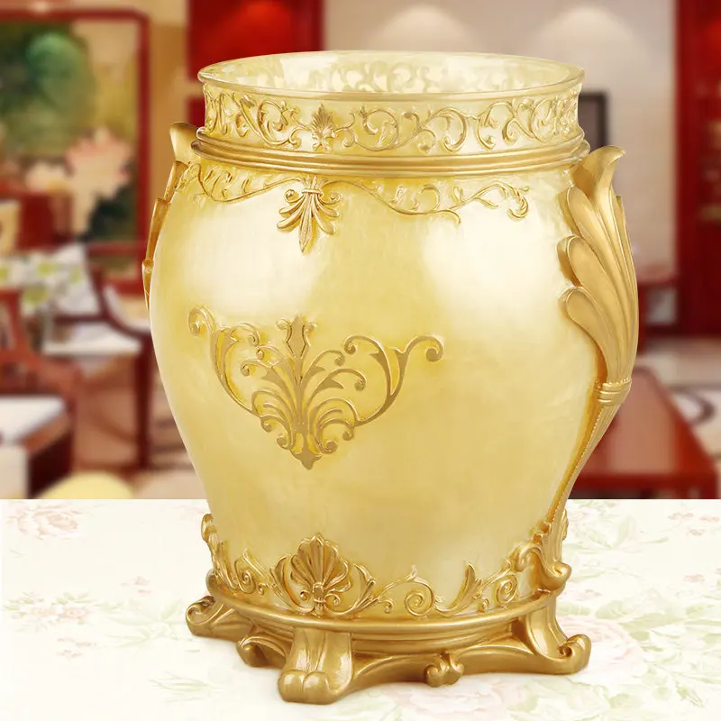 

Bathroom Waste Bin Parlour Trash Can Restaurant Dustbin Toilet Dustbin Trash Resin Eco-Friendly Storage Bucket Bedroom Trash Can