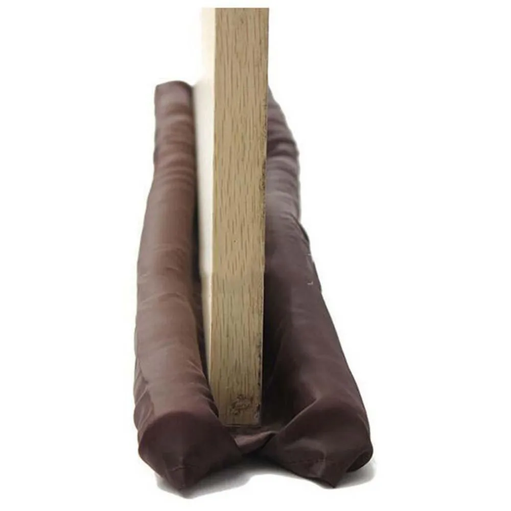 

CYCLE ZONE Door Stopper 90cm Guard Wind Dust Blocker Brown interior or exterior doors windows Sealer Stopper Insulator APJ