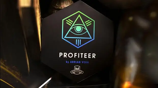 Profiteer by Adrian Vega(Gimmick+Online Instruct) Close up Magic Stage Magic Tricks Illusions Fun Magician