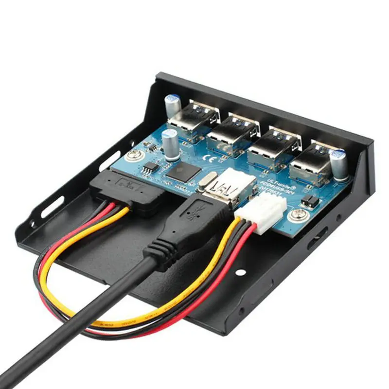 Great Q высокое качество 20 pin 4 порта USB концентратор 3 0 передняя панель