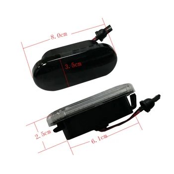 

1 Pair LED Side Light Indicators Lamp Durable for Volkswagen Ford Golf Passat Car Car Styling