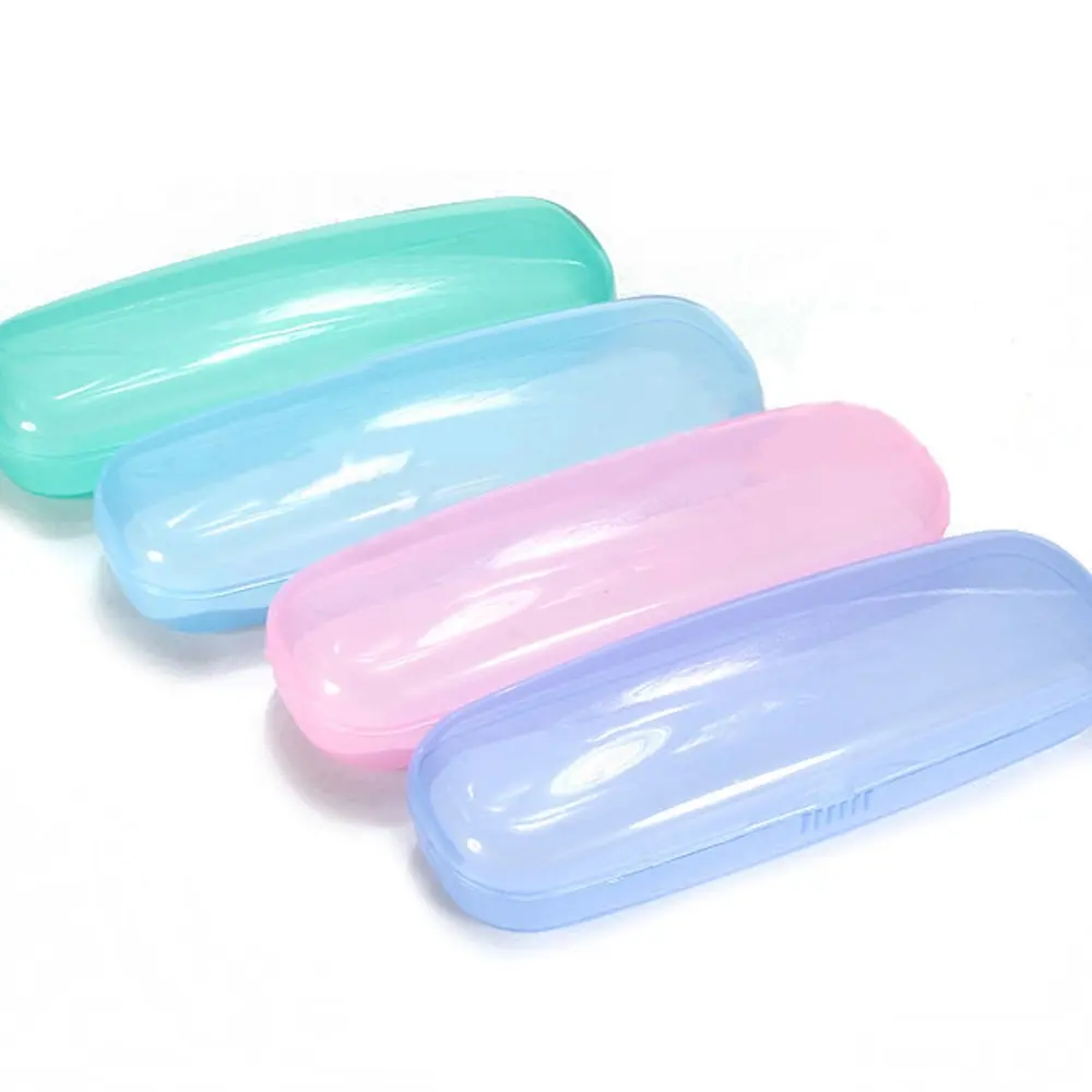 Hot Glasses Case Box Cover View Storage Protection For Woman Man Sunglasses Case Transparent