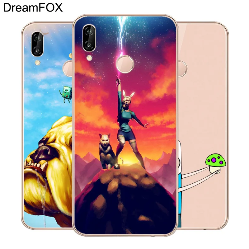 DREAMFOX M307 Adventure Time Soft TPU Silicone Case Cover For Huawei Honor 6A 6C 7X 9 10 P20 P30 Lite Pro P Smart 2019 |