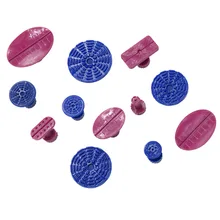 CHKJ 12 шт./лот PDR инструменты авто ремонт инструмент вмятин вкладки безболезненные Инструменты для ремонта вмятин прочные клеевые вкладки присоска авторемонтный комплект