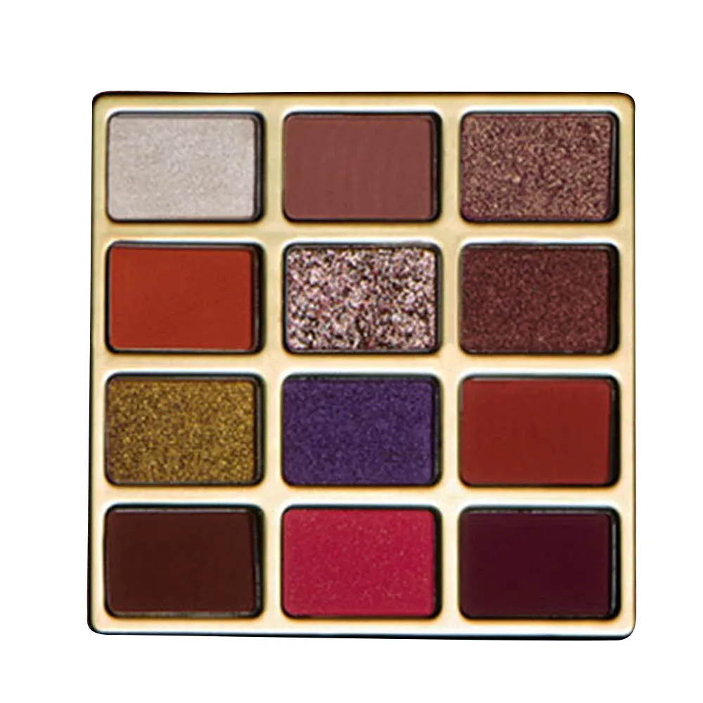 

Charming Eyeshadow Palette Make Up Palette Matte Shimmer Pigmented Eye Shadow Powder 12 Colors