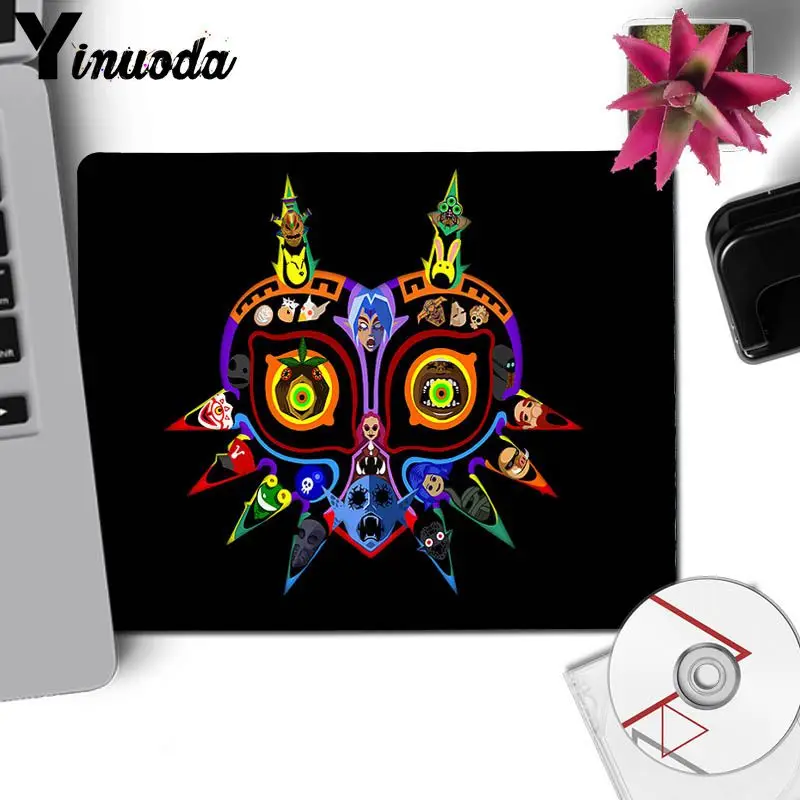 Yinuoda легенда о Зельде больших маска резиновая PC Компьютерная Мышь pad офисные мыши